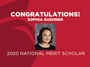  Sophia Kushner Merit Scholar